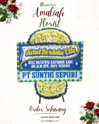 Papan Bunga Duka di Kulwaru