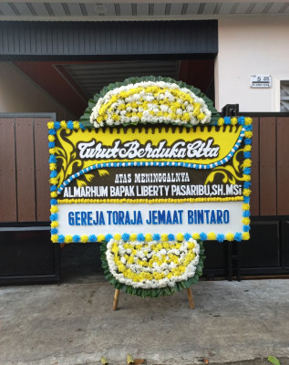 Papan Bunga Duka di Kulwaru