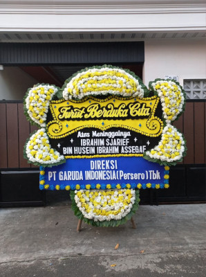 Papan Bunga Duka di Kulwaru